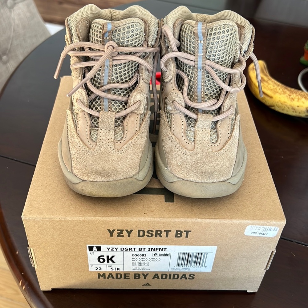 Yeezy infant boots